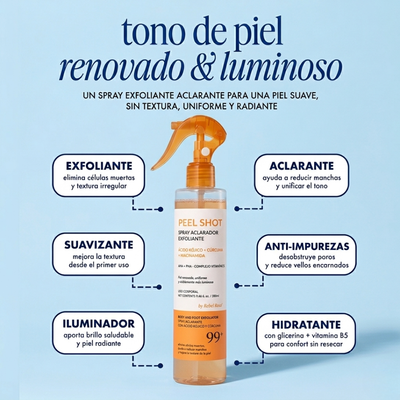 Plenia™ Peel Shot - Exfoliante Corporal Aclarante | 1+1 GRATIS