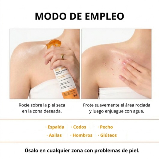 Plenia™ Peel Shot - Exfoliante Corporal Aclarante | 1+1 GRATIS