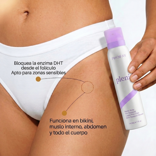 Plenia Hair™ | El Spray Revolucionario que frena el vello