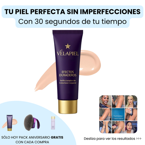 Plenia VellaPiel™ - Maquillaje Corporal para un Aspecto Perfecto