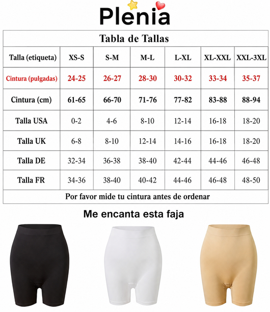 Faja Plenia™ - Modela tu silueta al instante con comodidad total