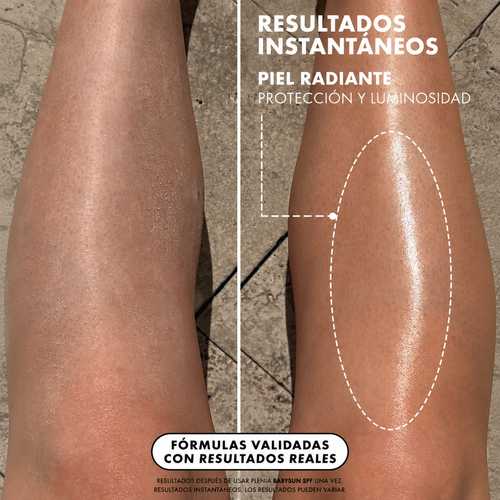 Plenia Babysun - Protector Solar Invisible con Potencia Bronceadora