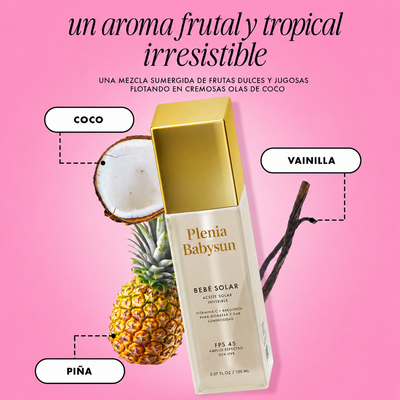 Plenia Babysun - Protector Solar Invisible con Potencia Bronceadora