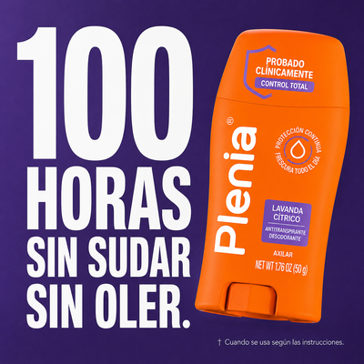 Plenia - Desodorante antitranspirable para una higiene invisible