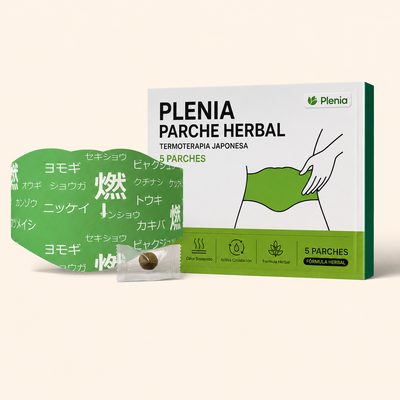 Plenia - Parche herbal japonés para la pérdida de peso