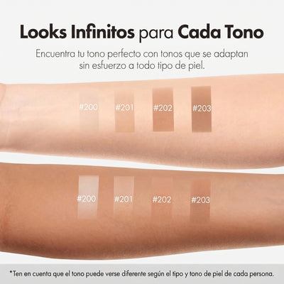 Plenia Roel - Base de maquillaje coreana que cambia con el tono de piel