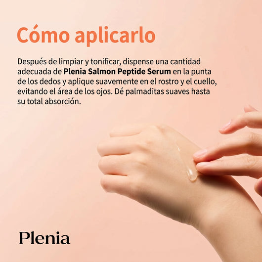 Plenia - Sérum Peptídico de Salmón