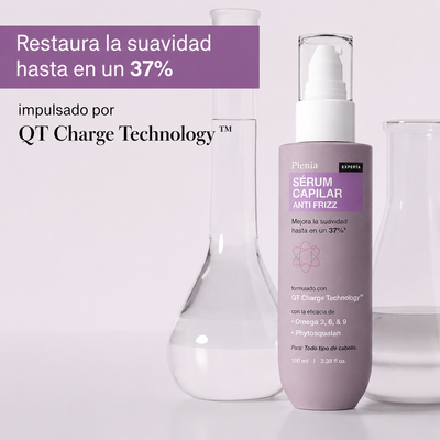 Plenia - Sérum de cabello anti frizz e hidratante