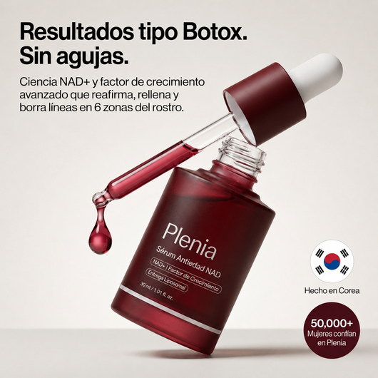 Plenia Sérum Antiedad NAD | 1+1 GRATIS
