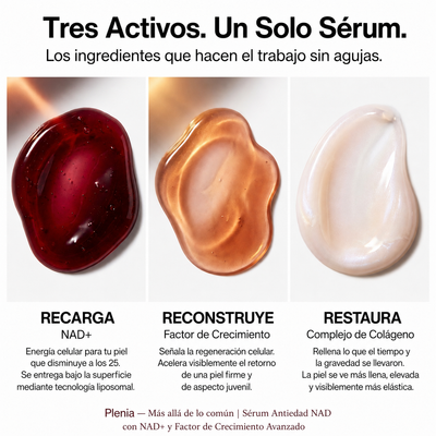 Plenia Sérum Antiedad NAD | 1+1 GRATIS