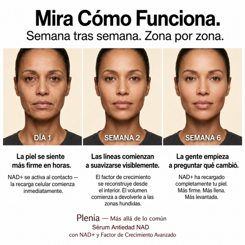 Plenia Sérum Antiedad NAD | 1+1 GRATIS