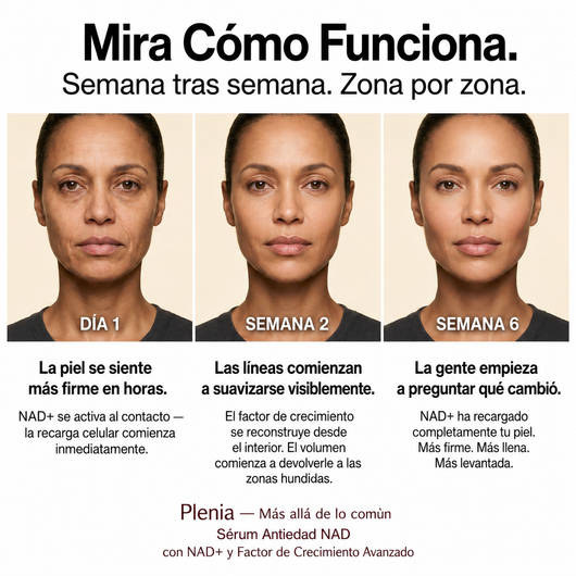 Plenia Sérum Antiedad NAD | 1+1 GRATIS