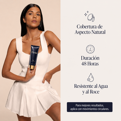 Plenia Body - Maquillaje corporal para tapar imperfecciones y potenciar bronceado