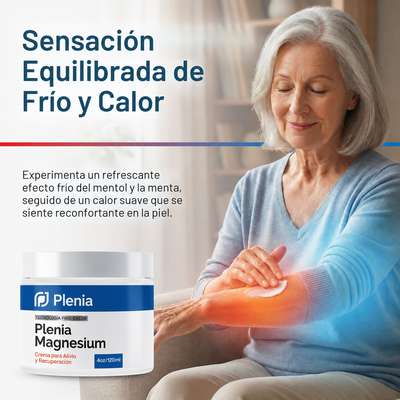 Plenia Magnesium - Crema para dolor de articulaciones