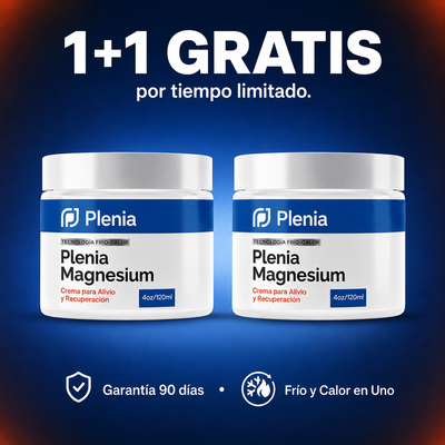 Plenia Magnesium - Crema para dolor de articulaciones