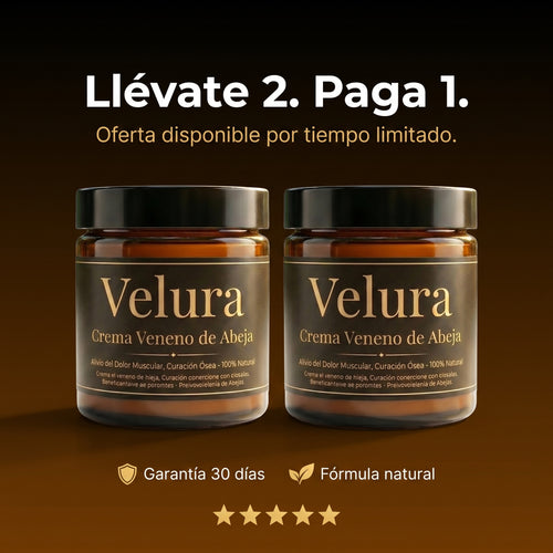 Velura- Crema Veneno de Abeja para aliviar el dolor muscular