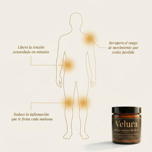 Velura- Crema Veneno de Abeja para aliviar el dolor muscular