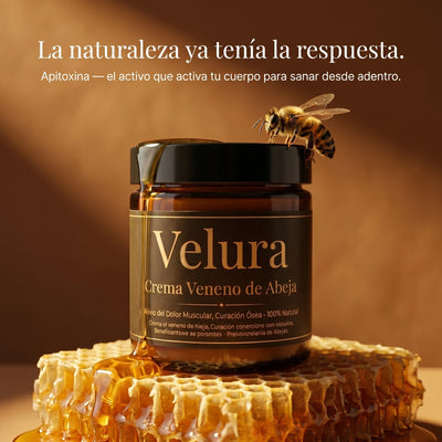 Velura- Crema Veneno de Abeja para aliviar el dolor muscular