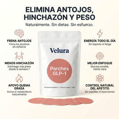 Velura - Parches Adelgazantes GLP 1