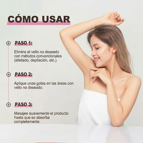 Plenia - Aceite de Cypernus para reducir el crecimiento del pelo