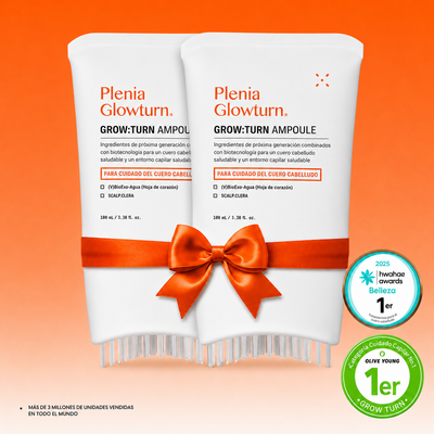 Plenia™ Glowturn - Sérum anti-caida en cepillo regenerador folicular | 1 + 1 GRATIS